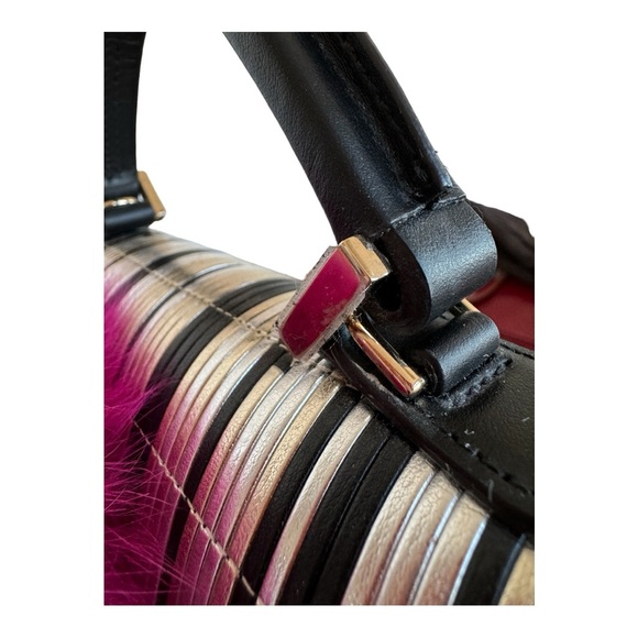 Authentic Les Petits Joueurs Mini Alex Bunny Top Handle Handbag (Made in Italy) - Picture 7 of 8